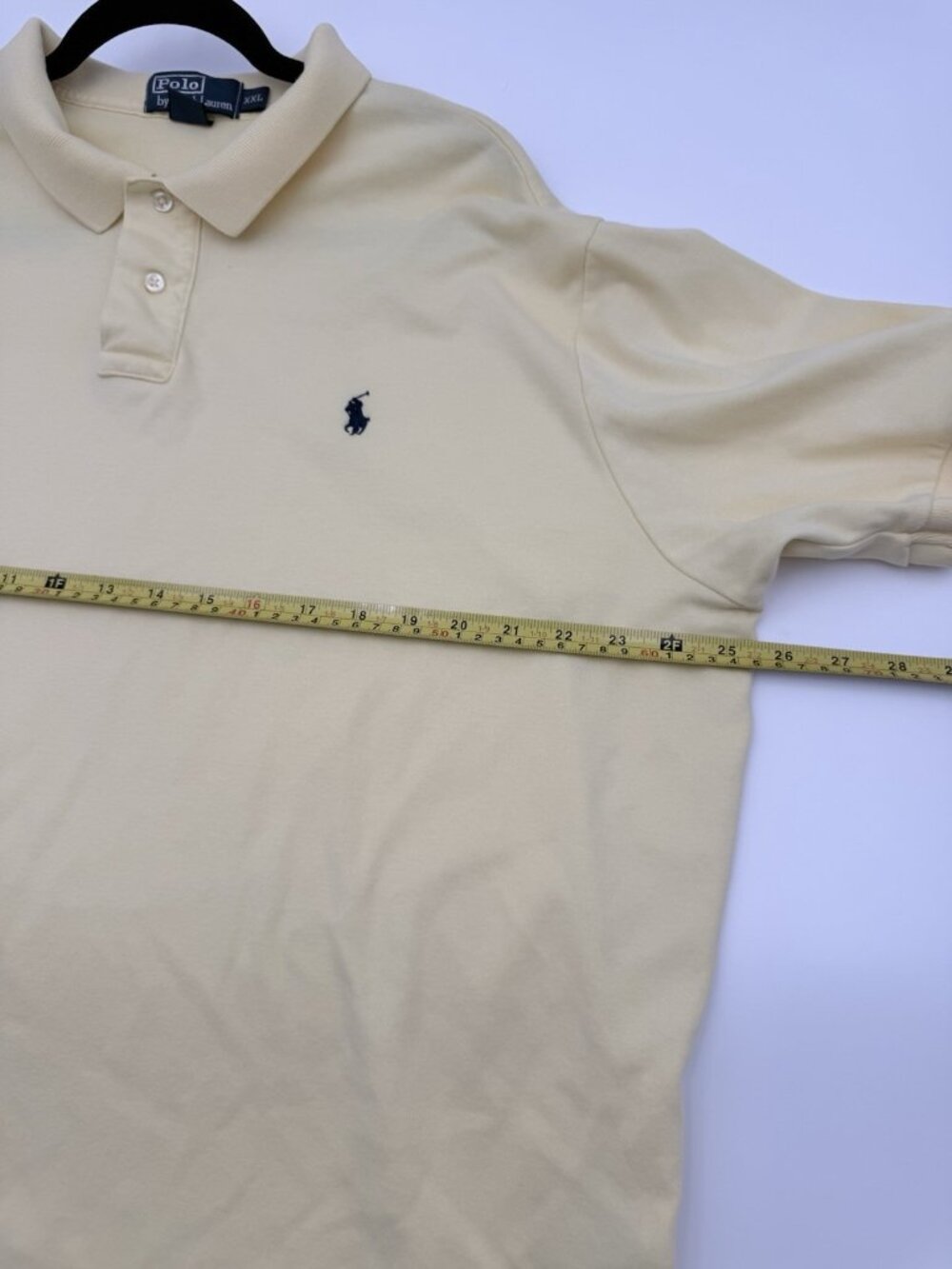 Mens Ralph Lauren Polo Golf Shirt Yellow Short Sleeve Cotton Size XXL Bundle - Picture 4 of 16